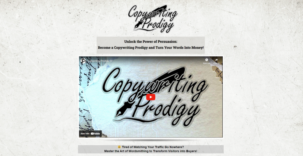 Copywriting Prodigy Review