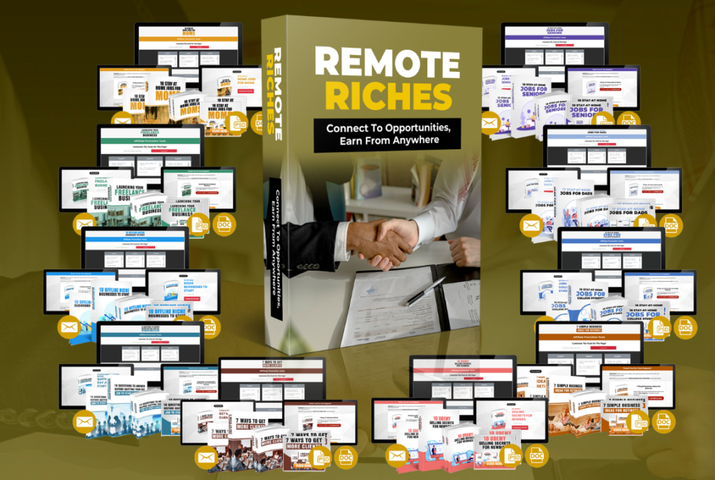 Remote Riches Review: Discover Powerful Income Solutions + $100k Bonus for 2024.
