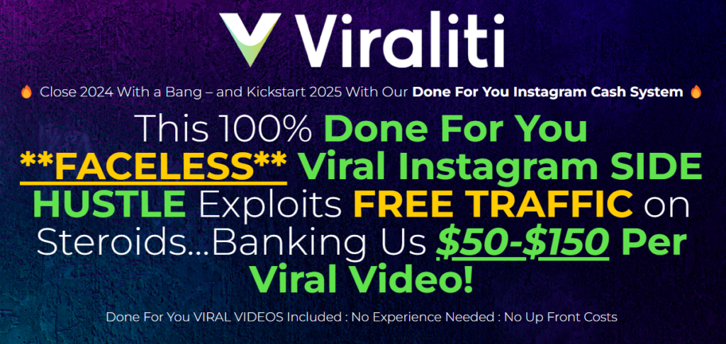 VIRALITI Review: Unlock Viral Success with This Powerful 3-Step Tool in 2024