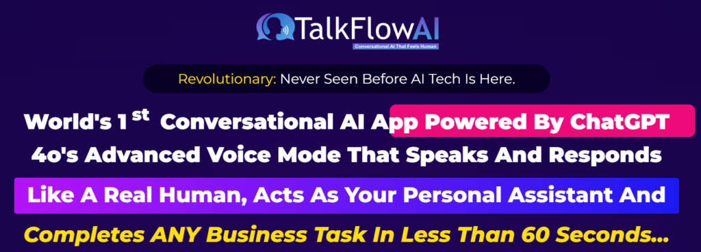 TalkFlow AI - Conversational AI That Feels Human Review: 5 Reasons to Try It!